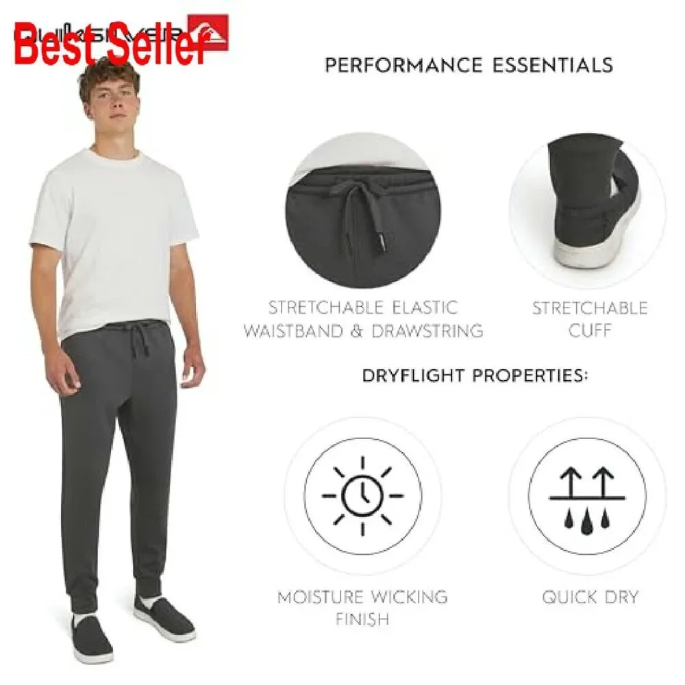Heavyweight Polar Fleece Jogger Pants Regular Fit Active Performance Classic